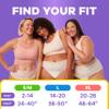 Always Discreet Essentials Adult Diapers for Women, Postpartum Essentials, Disposable Briefs, Unscented Incontinence Underwear Bladder Leak Protection, Size L, 56 Count view 2