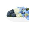 Creative Displays Inc Sedum and Orchid Arrangement in Fiberstone Planter view 2