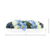 Creative Displays Inc Sedum and Orchid Arrangement in Fiberstone Planter view 3