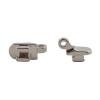 100 Pieces, 1.5x4mm Plastic Glasses Hinges, 4mm Wide Single Hinge Replacement Parts for Glasses Repair view 3