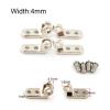 10 Sets, Glasses Hinges, Glasses Accessories, Plastic Frames for Travelers, Glasses Hinges Repair(4MM) view 3