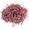 BELLIFFY Colored Crinkle Raffia Paper Shreds 100g Pack, Double-sided Rose Gold Shredded Paper Filler for Basket, Box, and Packaging, DIY Party Supply and Shipping Cushion view 1