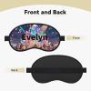 Personalized Animal Rock Band Sleep Mask with Custom Name for Girls Kids - Soft Concert Theme Blackout Eye Mask for Travel, Naps, and Bedtime view 2