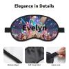 Personalized Animal Rock Band Sleep Mask with Custom Name for Girls Kids - Soft Concert Theme Blackout Eye Mask for Travel, Naps, and Bedtime view 3