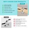Arm Bike for Physical Therapy with Anti Slip, Desktop Clamp Design, Adjustable Resistance Exerciser for Arm and Shoulder Workout, Suitable for Tabletops 0.4-1.95 in Thick view 4