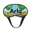 Personalized St. Patrick's Day Sleep Mask with Custom Name - Lucky Shamrock Irish Eye Mask for Kids and Adults - Soft Adjustable Blindfold for Travel and Napping view 1