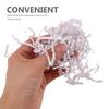 CALLARON Crinkle Paper Raffia Grass Filler 100g Bag White Packaging Shred for Boxes Bridesmaid Party Birthday Engagement Basket Decoration view 4