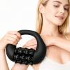 Electric Rolling Massager, Handheld Body Massage Roller with Rotating Rollers, Rechargeable Muscle Relaxation Tool for Arms, Legs, Back and Neck, Portable Personal Care Device view 1