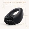 Electric Rolling Massager, Handheld Body Massage Roller with Rotating Rollers, Rechargeable Muscle Relaxation Tool for Arms, Legs, Back and Neck, Portable Personal Care Device view 2