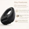 Electric Rolling Massager, Handheld Body Massage Roller with Rotating Rollers, Rechargeable Muscle Relaxation Tool for Arms, Legs, Back and Neck, Portable Personal Care Device view 4