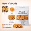 Dried Orange Slices 5 oz Made in USA Naturally Dehydrated Orange Wheels No Added Sugar Single Ingredient Real Orange Peel for Tea Cocktails Baking Snacks view 3