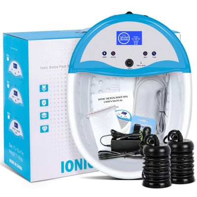 LeCuag Ionic Foot Bath Detox Machine, Ion Foot Spa Cleanse Machine