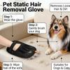 MaerSiety Upgraded Five-Finger Pet Hair Removal Glove for Cats Dogs, Electrostatic Reusable Magic Brush Pet Hair Remover Tool for Laundry, Couch, Carpet, Car Seat, Bed, Furniture, Gentle on Pet Fur view 2