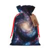 YYEPJKHMA Drawstring Pouch Galaxy Print Gift Wrapping Bags For Xmas Birthday 4.7 X 6.9 Inches Small view 1