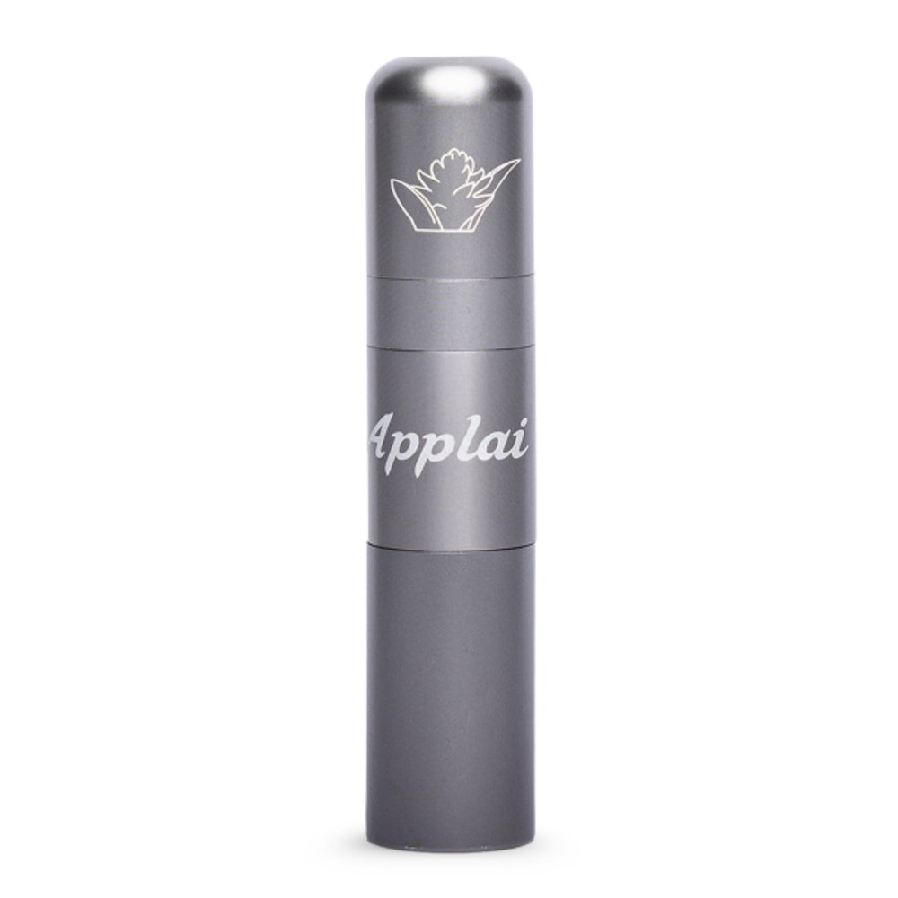 Extra - Muscle Roller Stick - 2 in 1 Essential Oil Roll On & Aromatherapy Inhaler - Plai Oil Capsaicin Mint Massage Oil - Warming - Muscle Roller - Space Grey, 2g