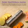 Extra - Muscle Roller Stick - 2 in 1 Essential Oil Roll On & Aromatherapy Inhaler - Plai Oil Capsaicin Mint Massage Oil - Warming - Muscle Roller - Space Grey, 2g view 2