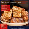 Astragalus Codonopsis Fig Pie with Walnut, Black Sesame & Mulberry, Ready to Eat Individual Packaging, Nutritious Healthy Snacks, Crispy Outside & Glutinous Inside. (259g) view 3