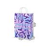 OULUN Purple Demon Party Gift Bags Kids' Birthday Party Favor Bag Purple Demon Theme Paper Tote Bag view 2