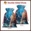 YYEPJKHMA Drawstring Pouch Coral Reef Print Gift Wrapping Bags For Xmas Birthday 4.7 X 6.9 Inches Small view 3
