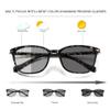 1Pair VisionGlobal Portable Progressive Multifocal Glasses, Photochromic Gray Sunglasses for Unisex Floral,+0.00/+2.00Magnification view 4