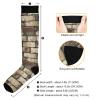 siphylline Bricks Retro Style Unisex knee high compression stockings for runners relief compression stockings mujer view 4