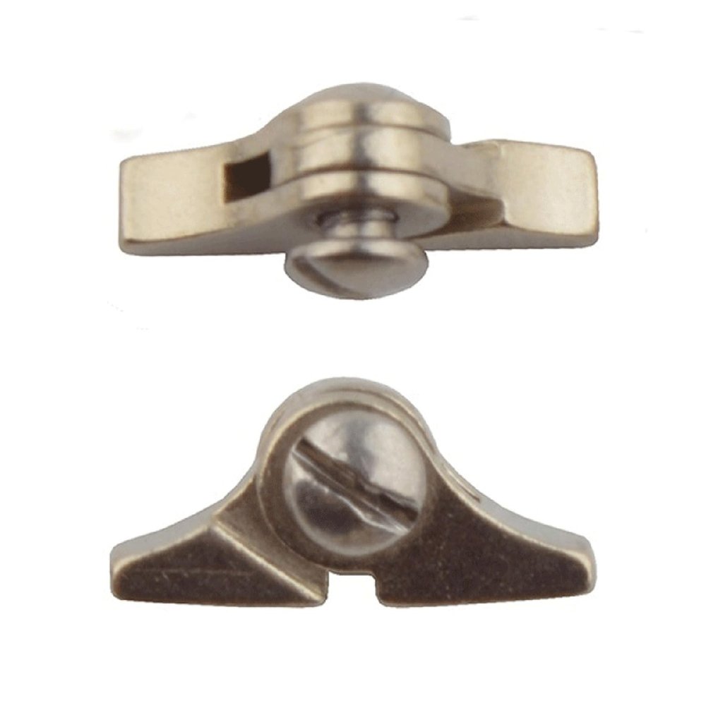 10 Pairs / 1.6mm 2.5mm Glasses Hinges for Repair, Glasses Hinges for Replacement, Perfect for Hinge Replacement(B)
