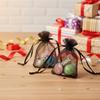 MOOCA 144 Pcs Organza Drawstring Bags, Small Business Jewelry Bag, Wedding Party Favors Pouch, Treat Gift Bags, Black Color, 1.7" W x 2" H view 4