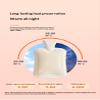 2-Liter Detachable Rubber Hot Water Bottle, Hand Warmer, Bed Warmer, Pain Relief, Ultra Soft Touch (Pink) view 2