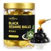 Black Sesame Ball 280g (30 Pills) Handmade with Pure Honey Black RiceBean Natural Grain Snack No Additives view 1