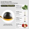 Black Sesame Ball 280g (30 Pills) Handmade with Pure Honey Black RiceBean Natural Grain Snack No Additives view 4
