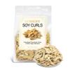 Natural Soy Curls 16 oz No Additives High Protein Gluten-Free Soy Strips Vegetarian-Friendly Meaty Chewy Texture Suitable for Cold Dishes Stir-Frying Stewing Easy to Prepare view 1