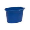 (2 Pack) Plastic 12-Quart Oval Bucket, Blue view 4