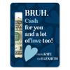 Valentines Day Money Holder for Cash Personalized with Names | Love for You | Funny Money Card Holder for Valentines Day, Custom Cash Holder Gift for Girlfriend or Boyfriend view 1