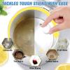 Kettle Descaler Tablet 36 Packs, Kettles Cleaner & Descaling Tablets, Powerful Citric Acid for Cleaning, Limescale Remover Hard Water for Coffee Maker, Portable Distiller, Kettle, Water Bottle view 4