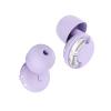 Adjustable Ear Plugs - 3 Noise Cancelling Modes for Concerts, Work, Travel & More, Reusable Hearing Protection with 4 Sizes (XS/S/M/L), Comfortable Ear Plugs for Noise Reduction, Purple Silver view 1