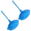 Beavorty 2pcs Electrostatic Duster Set with Handle, Small Cleaning Tool for Home and Car, Static Electricity Dust Sweeper for Household Cleaning Supplies view 1