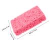 Yardwe 8pcs Natural Compressed Wood Fiber Cooking Dish Sponge Scrubber Set, Reusable Multi-Color Dish Cleaning Pads 11x7x2.2cm for Pots, Plates, and Household Cleaning view 2