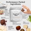 For Wellness Superfood Bites Energy: Peanut Butter Brownie | Healthy Snacks for Adults and Kids | Organic, Healthy Snack for Energy and Brain Food | 20 Count view 4