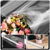 CATIEBYE Opp Cellophane Wrap Roll 50cm X 20m, 2.3 Mil Thick Flower Wrapping Paper for Bouquet Packaging and Floral Wrapping Supplies view 4