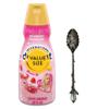 Premium Liquid Coffee Creamer, 32 fl oz Liquid Non-Dairy Creamer with Dumbass Coffee Gem Spoon (Hilton Paris Raspberry Champagne) Gem Spoon view 1