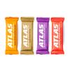 Atlas Real Food Protein Bar 20g Protein, 10g Fiber, 1g Sugar, No Seed Oils, No Artificial Sweeteners (Variety, 4 Count) view 1