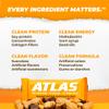 Atlas Real Food Protein Bar 20g Protein, 10g Fiber, 1g Sugar, No Seed Oils, No Artificial Sweeteners (Variety, 4 Count) view 4