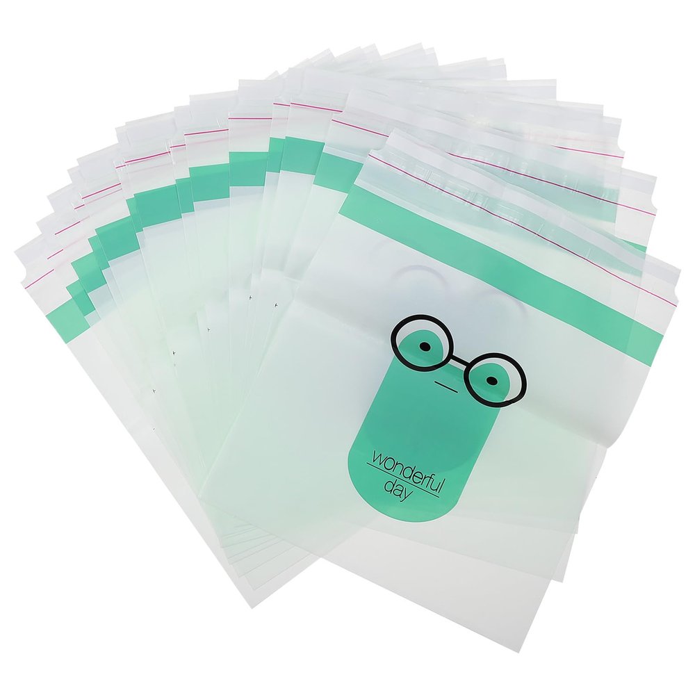 TEHAUX 30 Pcs Biodegradable Trash Bags Practical Garbage Bags for Home and Car Use for Kitchen Office and Travel