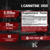 5% Nutrition Rich Piana Liquid L-Carnitine 3150 | Premium 4 Source Blend + GBB, The Super Carnitine (Fruit Punch) view 3