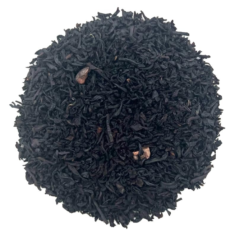 Caramel Truffle Black Tea Loose Leaf Black Tea with Cocoa & Caramel Notes, 2 oz