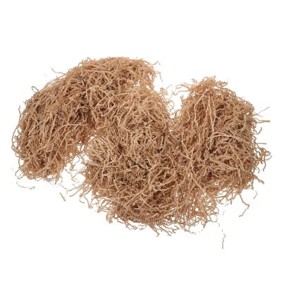 Alipis Crinkle Cut Raffia Grass Paper Shred Basket Filler 1kg Khaki Decorative Packing Grass Cushion Paper for Box Wrapping and Present Box Decoration