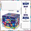 Adecortalk Blue Birthday Money Box for Cash Gift Pull Surprise Money Gift Boxes for Money Holder Box for Kids Girls Women Adults Birthday Party Decorations- Fun Ways to Give Cash as A Gifts view 2