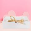Abaodam Proposal Ribbon Boxes 10pcs White Folding Lid Small Packaging Boxes for Bridesmaid Wedding Storage and Party Presents view 4