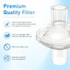CP-AP Filters Universal Fit in Line CP-AP - Fit 22mm/25mm Tubing for CP-AP/BiP-AP Machines Compatible with Res.Med Phili. Respironics Dream-Station by 6 Pack(3 Pack) view 4
