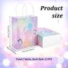 PH PandaHall 24pcs Music Birthday Party Paper Bags 6.3x3x8.2 inch Rainbow Musical Paper Bags Disco Ball Party Gift Bag with Handles Snack Treat Goodie Bag for Music Birthday Bachelorette Party view 2